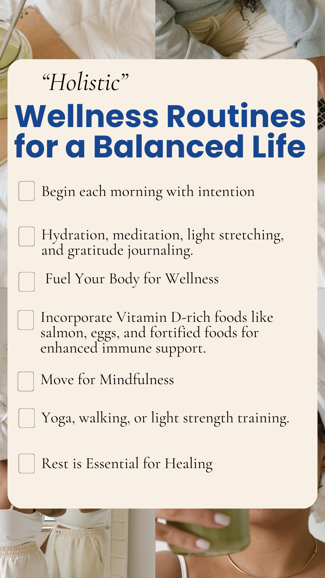 Holistic Wellness Routines for a Balanced Life