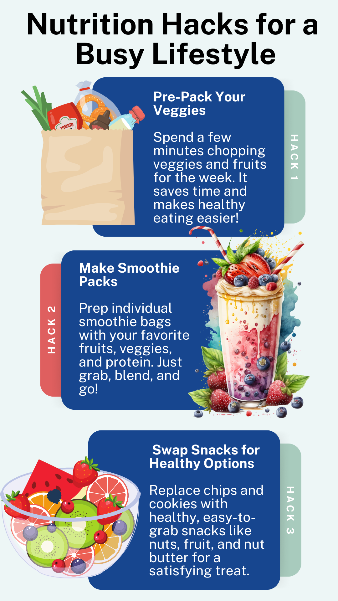 Quick Nutrition Hacks for a Busy Lifestyle