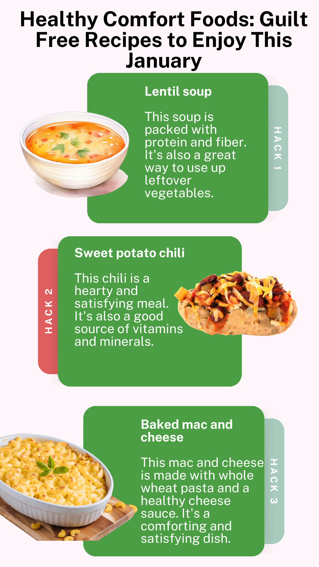 Healthy Comfort Foods: Guilt-Free Recipes to Enjoy This January