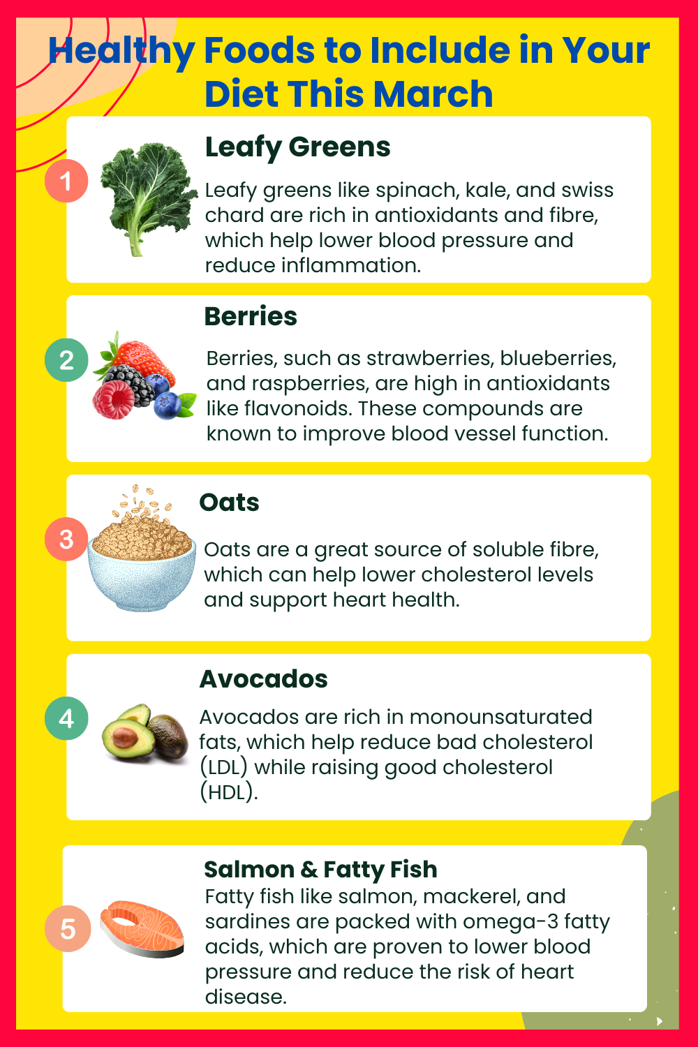 March Wellness Reminder: Eat for a Healthy Heart & Stronger You