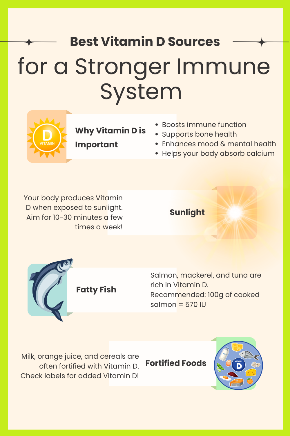Best Vitamin D Sources for a Stronger Immune System