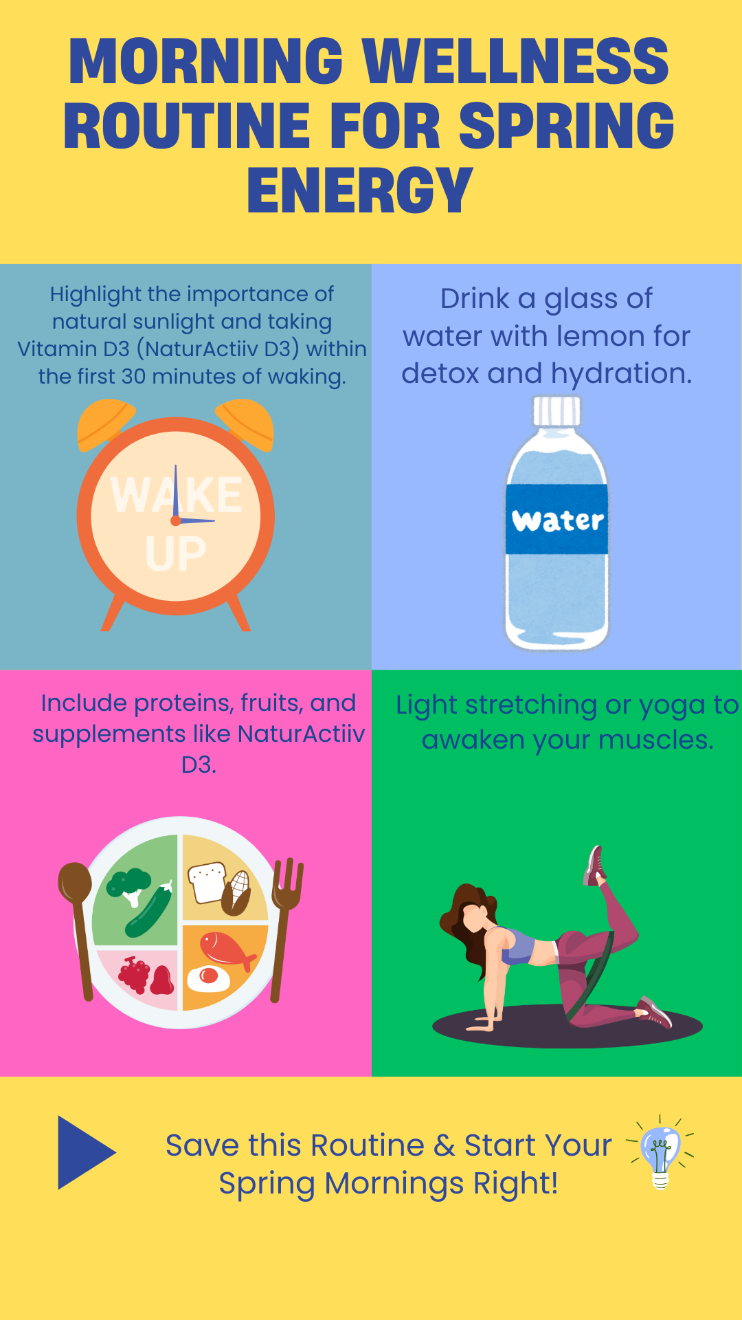 Morning Wellness Routine for Spring Energy